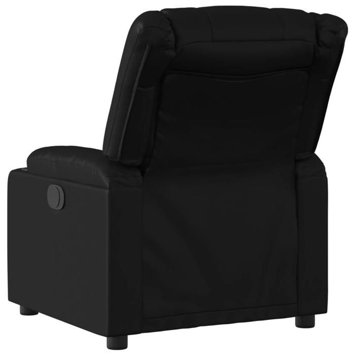 vidaXL Fauteuil de massage inclinable électrique Vert foncé Tissu