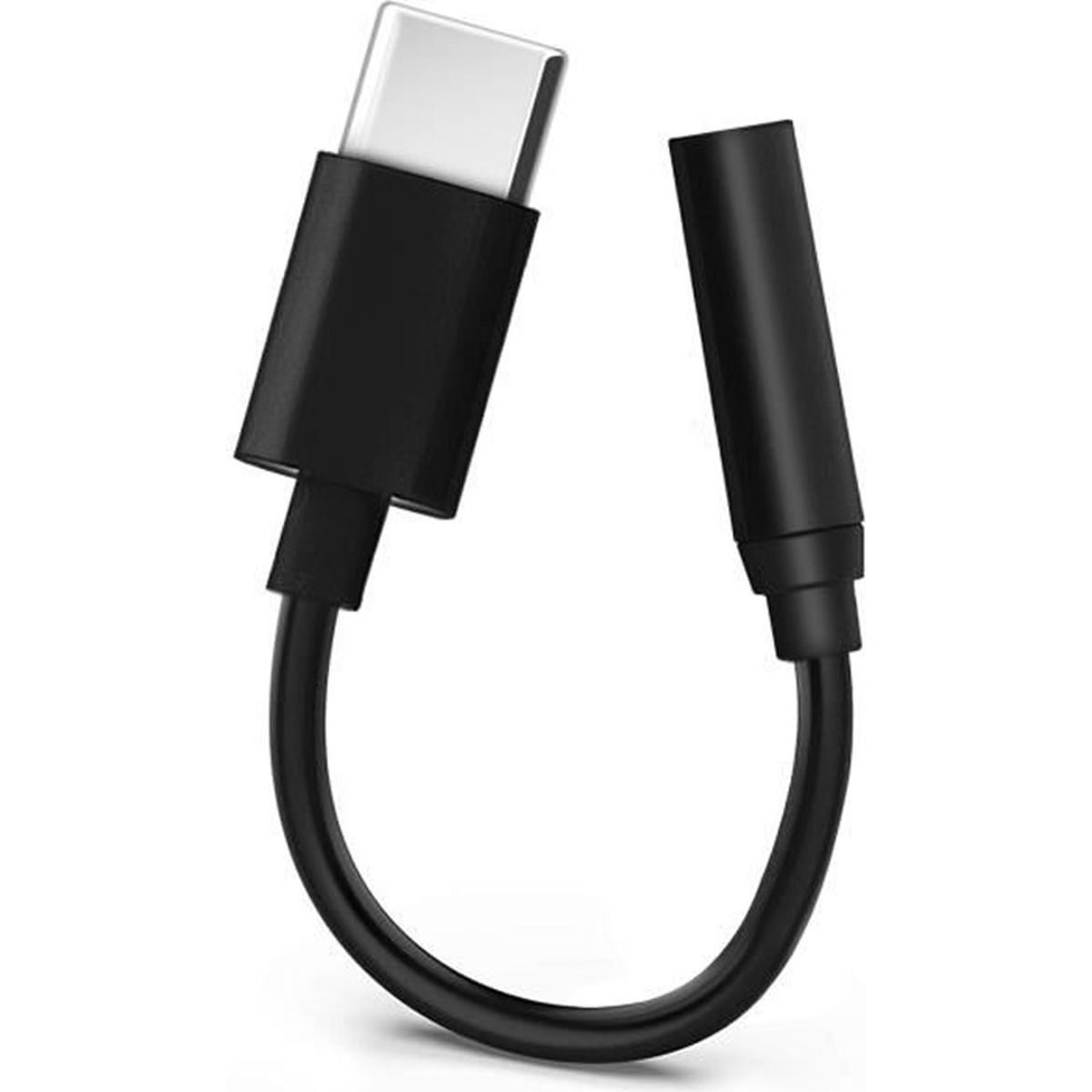 Peut Lire Le Lecteur MP3 Forme U Adaptateur convertisseur Prise Jack 3,5 mm mâle stéréo vers USB 2.0 Femelle pour Port auxiliaire de Voiture 