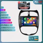 OSSURET 2+32G Lecteur multimédia de voiture Android pour PEUGEOT 206 206CC 206SW 2000-2008 GPS stéréo Audio tête unité AutoRadio Carplay Fm