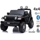 Voiture électrique pour enfants - JEEP - Wrangler - Double siège en cuir - Transmission 4x4 - Roues EVA