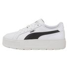 Sneakers Femme - Puma - Karmen - Cuir - Blanc - Confort Exceptionnel