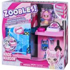 ZOOBLES JOUET - MAISON MAGIQUE MODULABLE - 6061366 - Boules Magiques Transformables en Animaux Fantastiques + 1 Figurine Z-Girlz