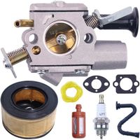 Chains de tronçonneuse carburateur kit de mise en ligne pour stihl ms271 ms291 ms261 c zama carb c1q-s252