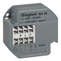 Legrand LEG49120 Télérupteur 1p 10 ax 230 V~ 50-60 Hz intensité max acceptée 50 ma