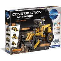 Clementoni Galileo Challenge  Bulldozer  Kit de Construction pour Enfants a partir de 8 Ans, 59162