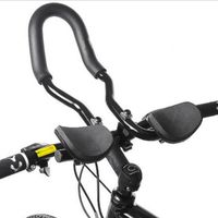 VGEBY guidon de repose-vélo Poignée de repose-vélo en alliage d'aluminium Support de bras de barre de poignée de repos de vélo