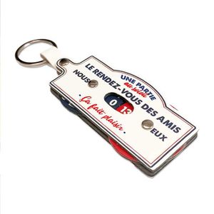 Compteur De Pétanque De Poche En PVC – Neuf, 10x5 Cm