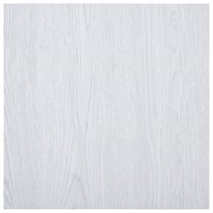 SOLS PVC LeDivil- Planches de plancher autoadhésives 5,11 m² PVC Blanc