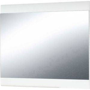 MIROIR Miroir blanc intemporel Molde, sur une plaque de b