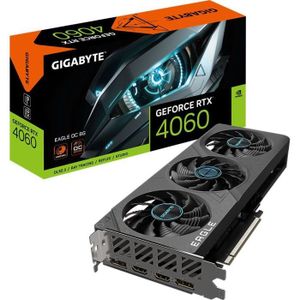 CARTE GRAPHIQUE INTERNE GIGABYTE - Carte Graphique - GeForce RTX™ 4060 EAG