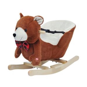 JOUET À BASCULE Cheval à bascule jouet à bascule ourson fauteuil i