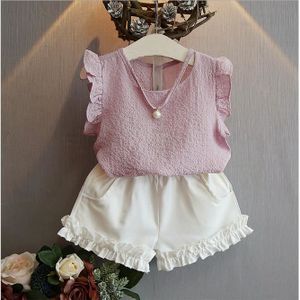Joli Ensemble Léger Pour Bébé Fille - Pantalon Et Haut D'été Tesco - Neuf Avec étiquette - Taille Naissance