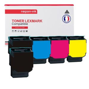 Cartouche D'encre Compatible Lexmark CX 310 410 510 - Choix Des Couleurs, Neuve, Marque Eurotone