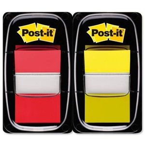 Marque-pages Post-it® Mini Rigides couleurs standard - Lot 4 x 10 -  Papeterie Michel