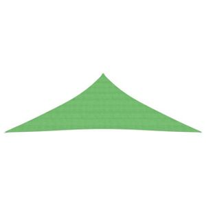 VOILE D'OMBRAGE FOR Voile d'ombrage 160 g-m² Vert clair 5x5x6 m PEHD - Qqmora - DRG69689