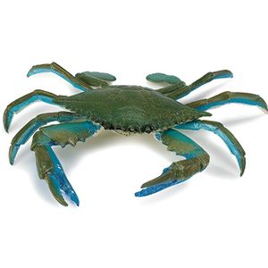 FIGURINE - PERSONNAGE Figurine Crabe Bleu - SAFARI - Modèle en plastique