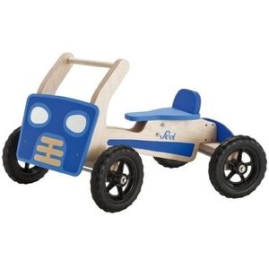 VEHICULE PORTEUR Vélo et véhicule pour enfant - SEVI - 82470 - Porteur - Quad - Bois et caoutchouc - Bleu