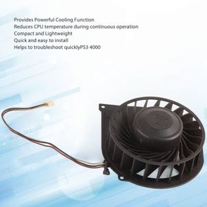 VENTILATEUR CONSOLE Ventilateur de refroidissement pour PS3 Ventilateu