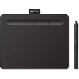 TABLETTE GRAPHIQUE Tablette à stylet Wacom Intuos S, Noir - Tablette 