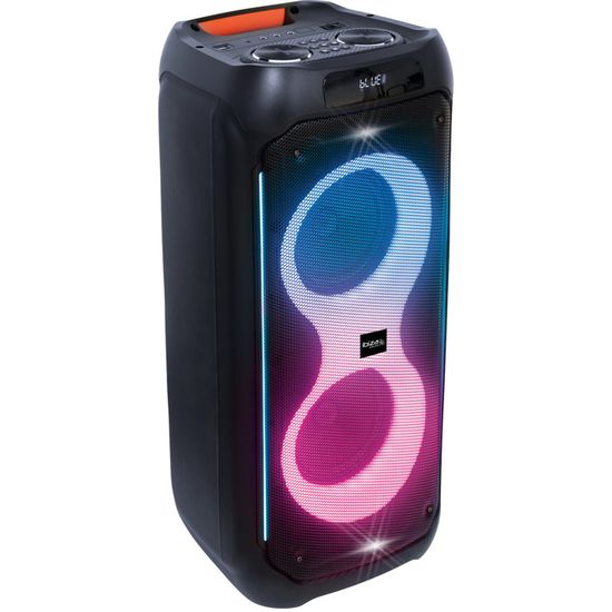 Enceinte Bluetooth Active Autonome  LEDS 2x8"/20cm 800W - Ibiza COLUMBA800  - Cdiscount TV Son Photo