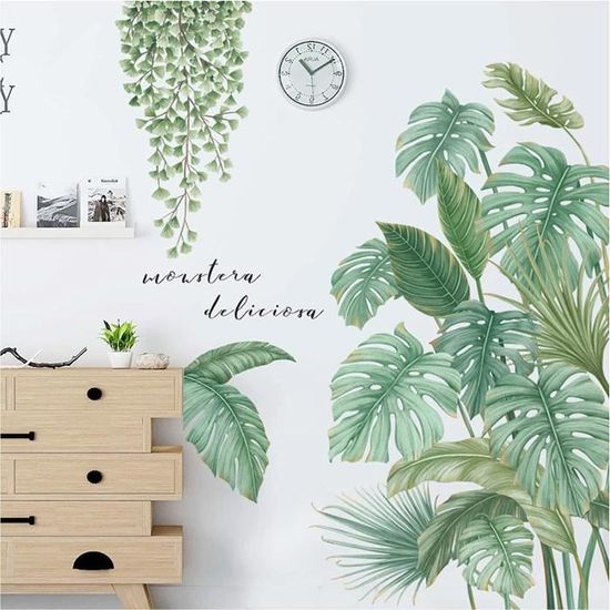 Stickers Plantes Vertes