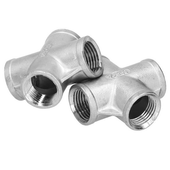 Connecteur Té Frein 3 Voies M10 - Alliage - 3/16" - Pour Circuit Freinage