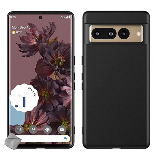 Coque Silicone Fine Pour Google Pixel 9a 5G Avec Film écran - Marque Htdmobiles, Neuf, Emballage D'origine
