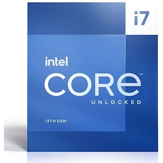 Processeur Intel Core i7-13700K i7 13700K BX8071513700K 5.4GHz 30Mo Cache 16 Cœurs 125W