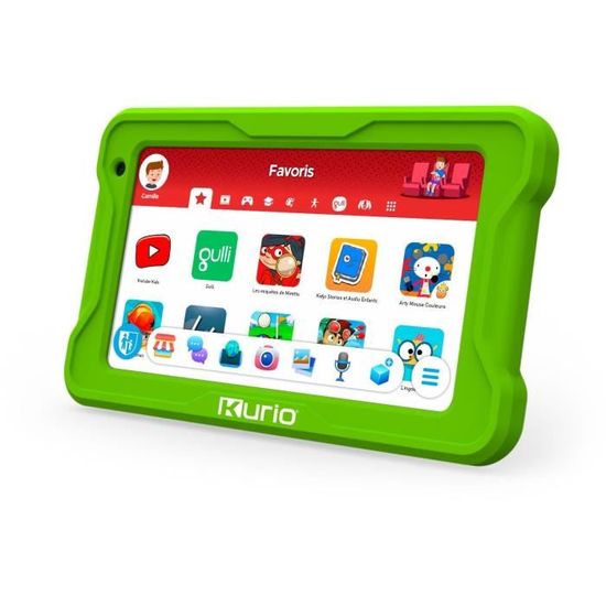 Pellicola In Vetro Flessibile Per Tablet Gulli Kurio Connect 2 - 9H, 0,2mm, Trasparente, Antiurto