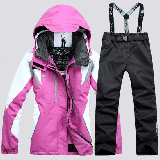 Combinaison de ski femme de Marque luxe Costume deux pièces Vêtements  Étanche d'alpinisme en plein air Pantalon de ski alpinisme - Cdiscount Sport
