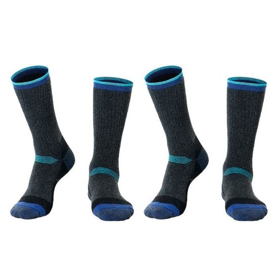 Chaussettes De Ski En Laine Mérinos - 2 Ou 3 Paires - Thermiques Et Respirantes - Homme/Femme