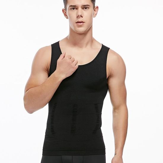 Gilet Amincissant Homme Ann Chery - Latex Haute Compression - Taille L - Neuf Avec Étiquettes