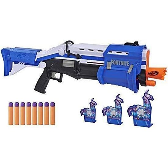 NERF Fortnite TS-R, Cibles Lama et Flechettes Mega Fortnite Officielles