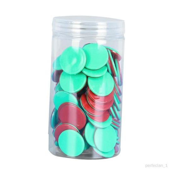 320 Jetons De Comptage En Plastique Colorés - 7 Couleurs, 38mm - Pour Maths, Bingo, Jeux De Société