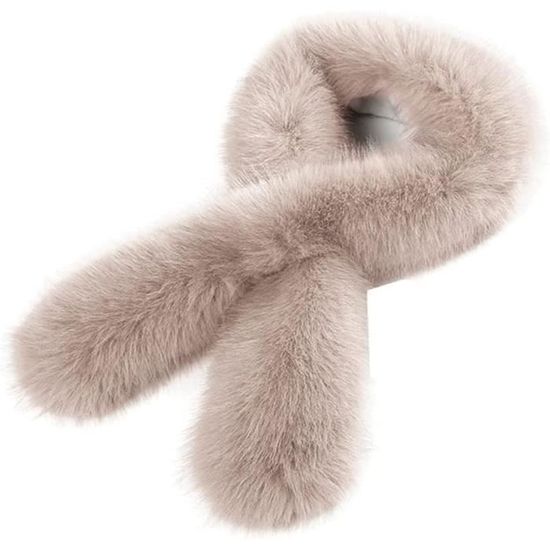 Neiman Marcus Skaist Taylor Kids Womens Faux Fur Hat Scarf