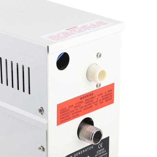 Générateur De Vapeur Sauna Maison 3L 1000W - 9 Vitesses, Télécommande, Idéal Pour SPA, Tente Sauna Et Bien-Être