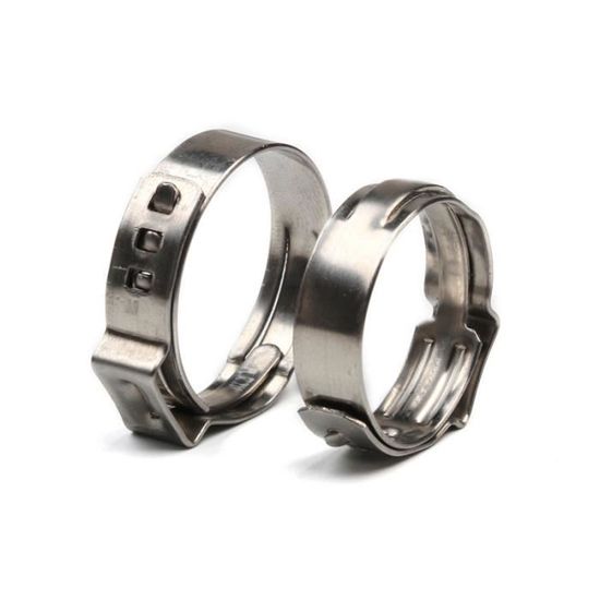 Lot De 10 Colliers De Serrage Mini En Acier Inoxydable 304 - Diamètres 6 à 20 Mm - Pour Tuyaux D'Eau, Air, Carburant