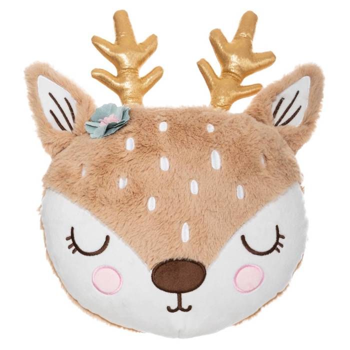 Coussin tête de biche