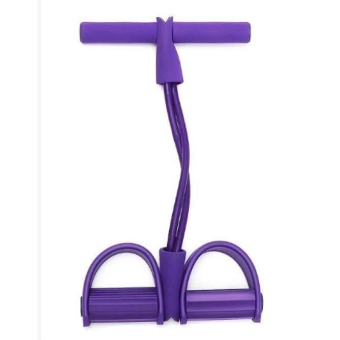 Bandes de Résistance Corde élastique Multifonctionnelle Sit-up Physique Gym Fitness-violet