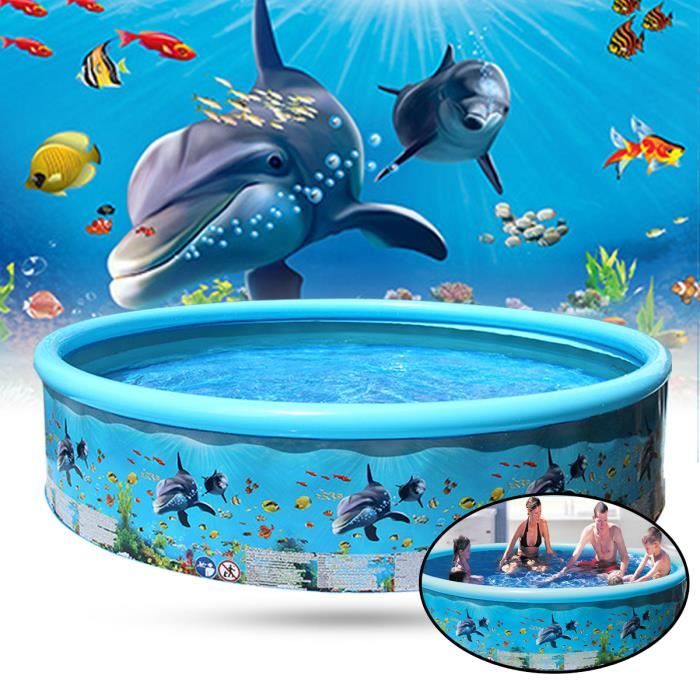 AVANC Piscine Gonflable - Extérieure - PVC - Tube - dur 155X30cm