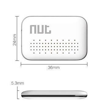 NUT Mini Bluetooth Smart Tracker Pet Key GPS Locator Finder Alarm Android IOS