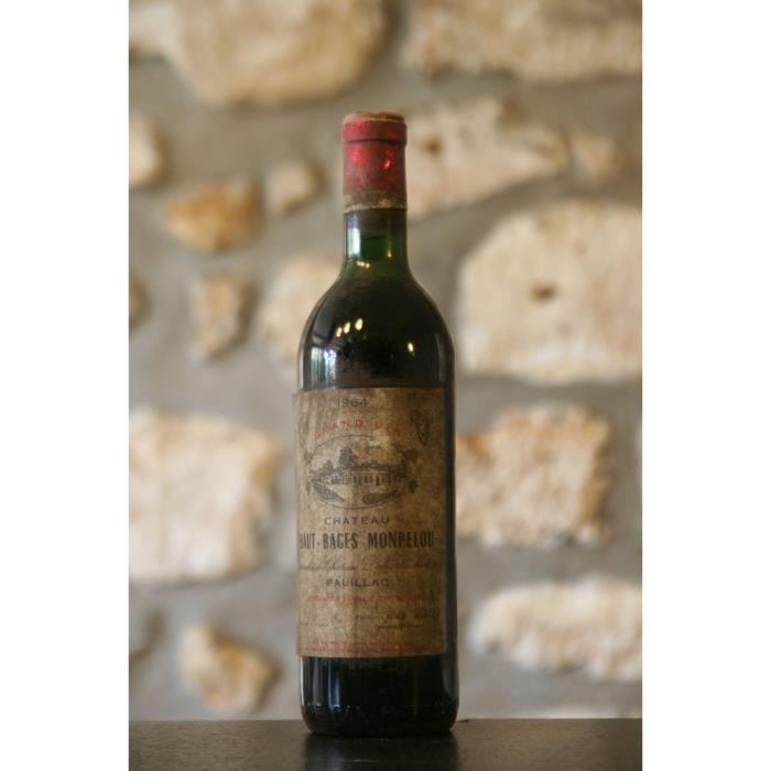 Château Haut Bages Monpelou 1964 Simple