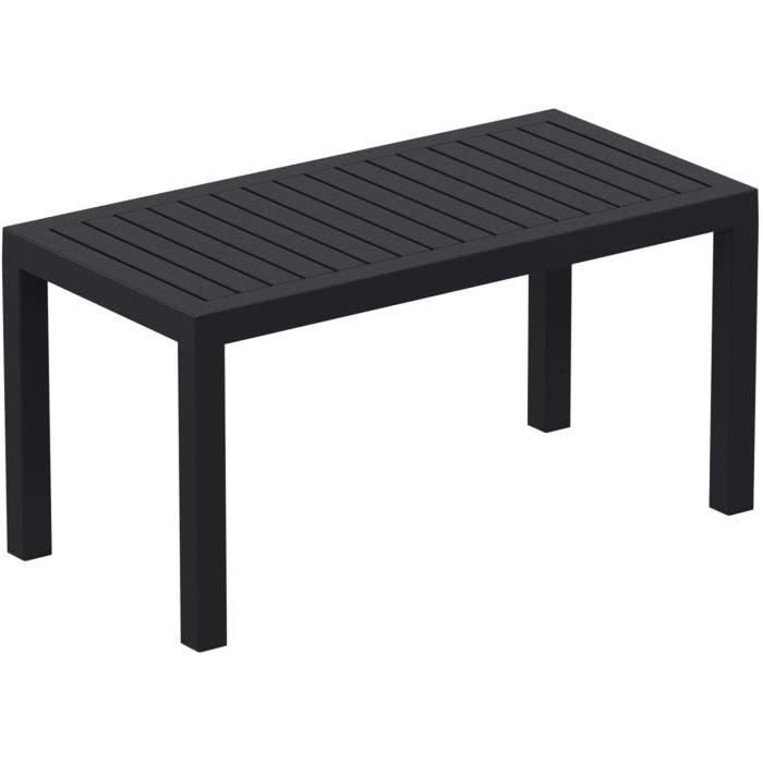 Table basse de jardin Table Lounge Ocean - Table de Jardin Résistante aux Intempéries et aux Rayons UV - Table de T4