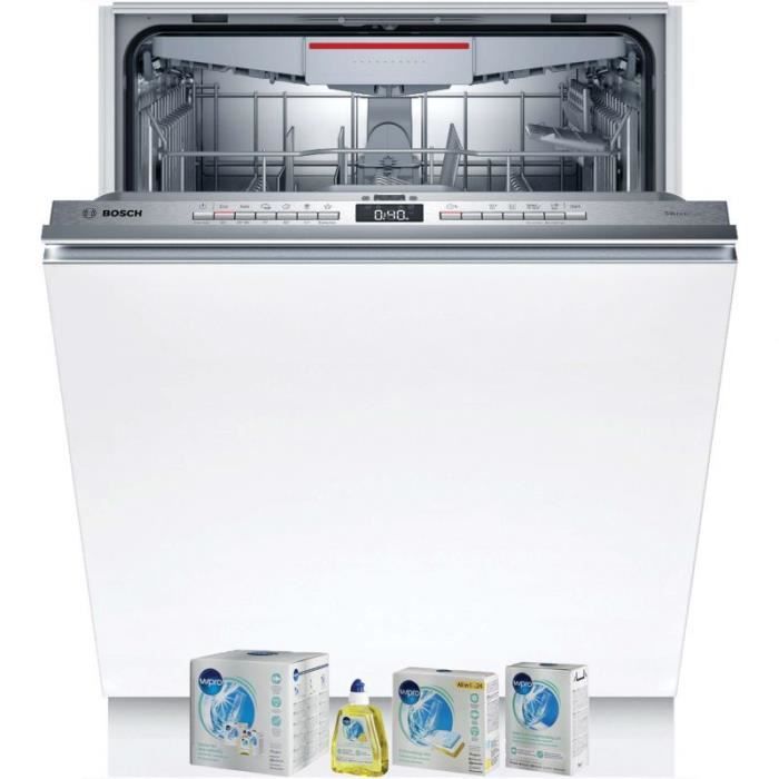 BOSCH Lave-Vaisselle tout intégrable encastrable 44dB 13 couverts 60cm AquaSensor 55