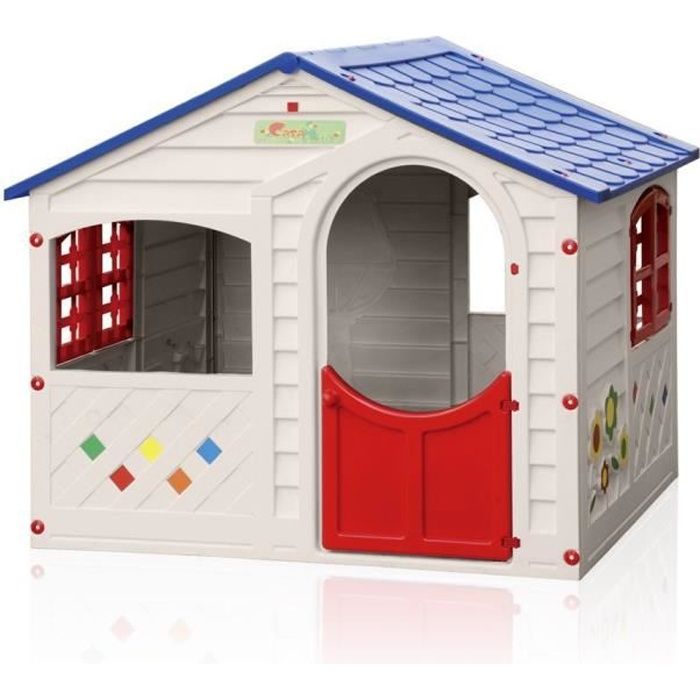 Maisonnette en plastique pour enfants jardin exterieurs Grand Soleil CASA MIA