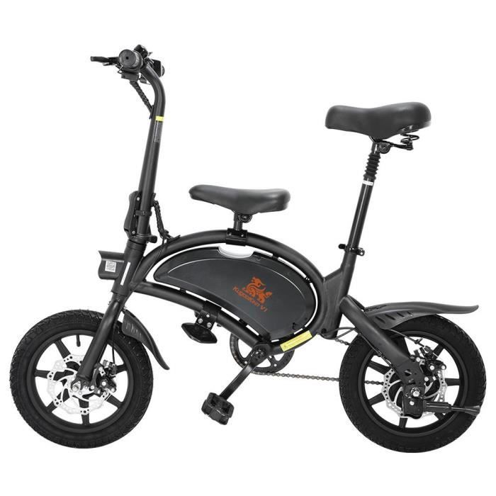 Vélo électrique Adultes Kugoo V1 400W/48V navettage Pliant E vélo Scooter pour Adultes 14 Pouces Roue App Support