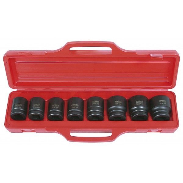 Coffret de douilles à chocs 3/4- 8 pcs KS TOOLS