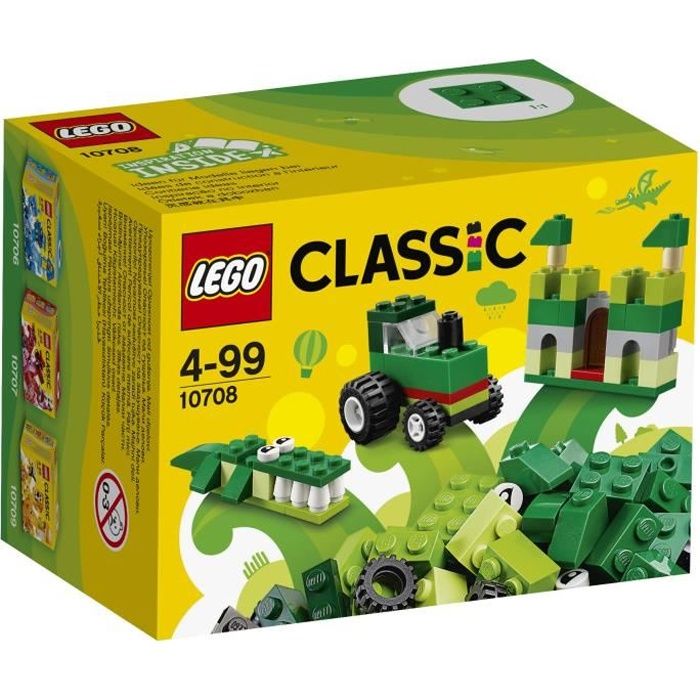LEGO® Classic 10708 Boîte de Construction verte