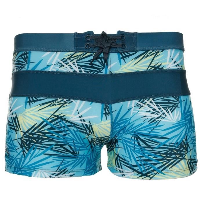 Maillot de bain motifs bleu homme Longboard