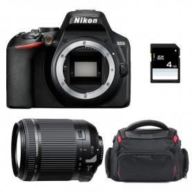 Nikon D3500 + Tamron 18-200 mm F/3.5-6.3 Di II VC + Sac + SD 4Go | Garantie 2 ans